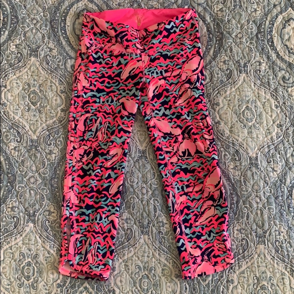 Lilly Pulitzer Luxletic Crop Legging Size Small